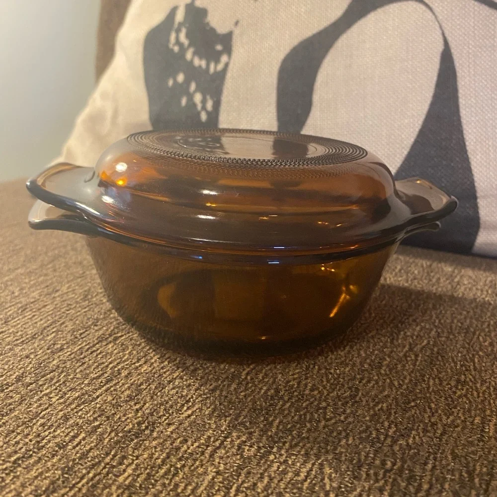 Vintage Anchor Hocking Fire-King individual casserole dish 12 oz (472)